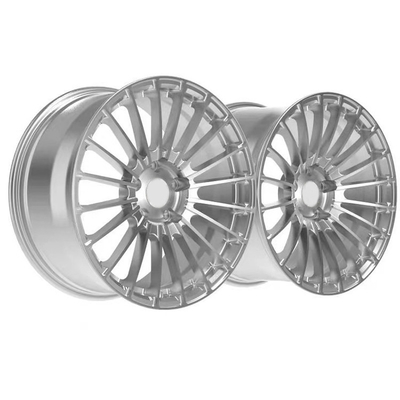 18x9 18x11 ET40 Aluminum Offroad Wheels , Aluminum Magnesium Alloy Forged Wheel Rim 18inch Hyper Silver