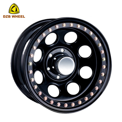 factory supply quality guarantee offroad wheel 4*4 safe beadlock steel wheels 8 inch 4*4 steel beadlock wheels