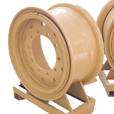 Machinery Repair Shops OTR Steel Wheel Rim Assembly For Port Machine Straddle Carrier, RTG